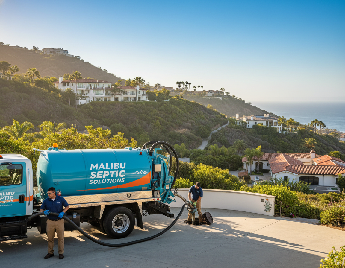 Septic Tank Emptying in Malibu