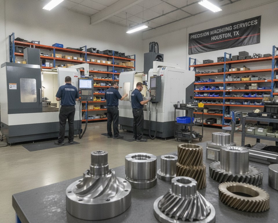 Precision CNC milling and turning - Houston